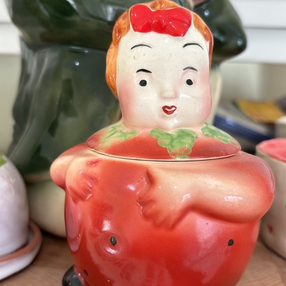 Vintage Strawberry Jam Jar - Picture 2 of 4
